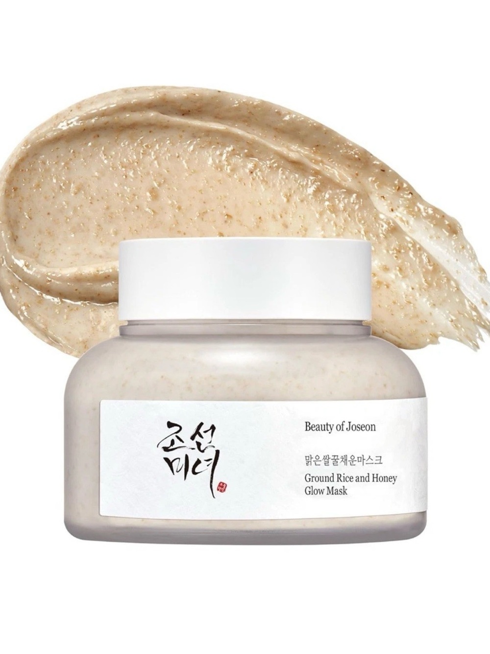 BOJ Ground Rice and Honey Glow Mask - Cream